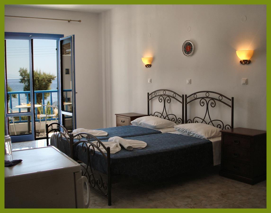 Hotel Eleni Beach Livádia Kültér fotó