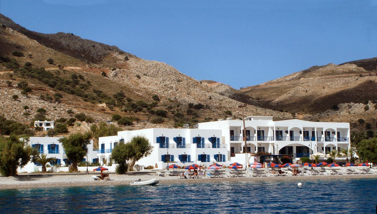Hotel Eleni Beach Livádia Kültér fotó