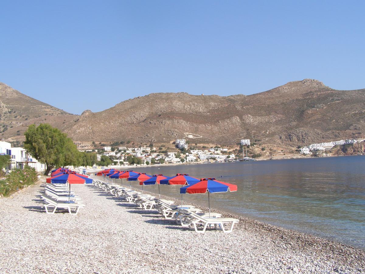 Hotel Eleni Beach Livádia Kültér fotó