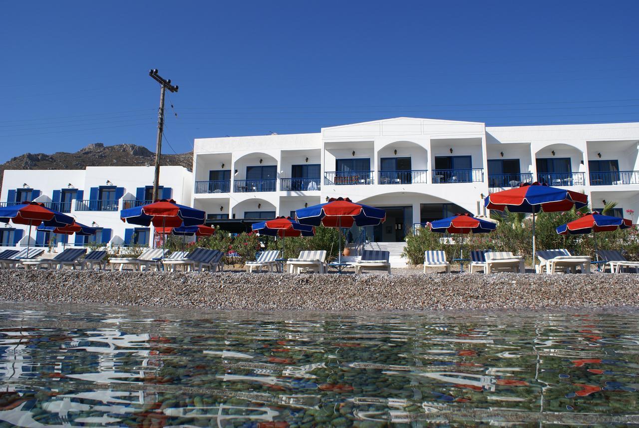 Hotel Eleni Beach Livádia Kültér fotó