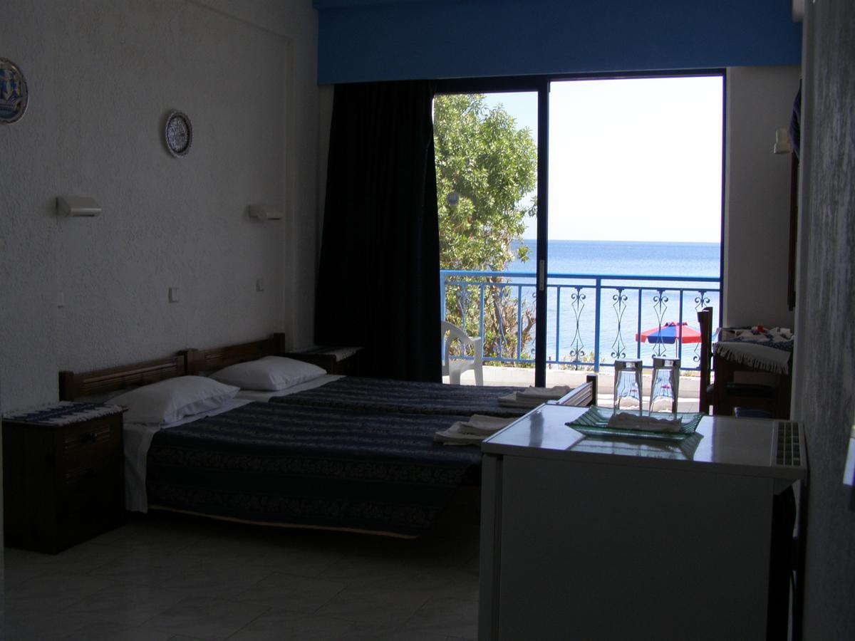 Hotel Eleni Beach Livádia Kültér fotó
