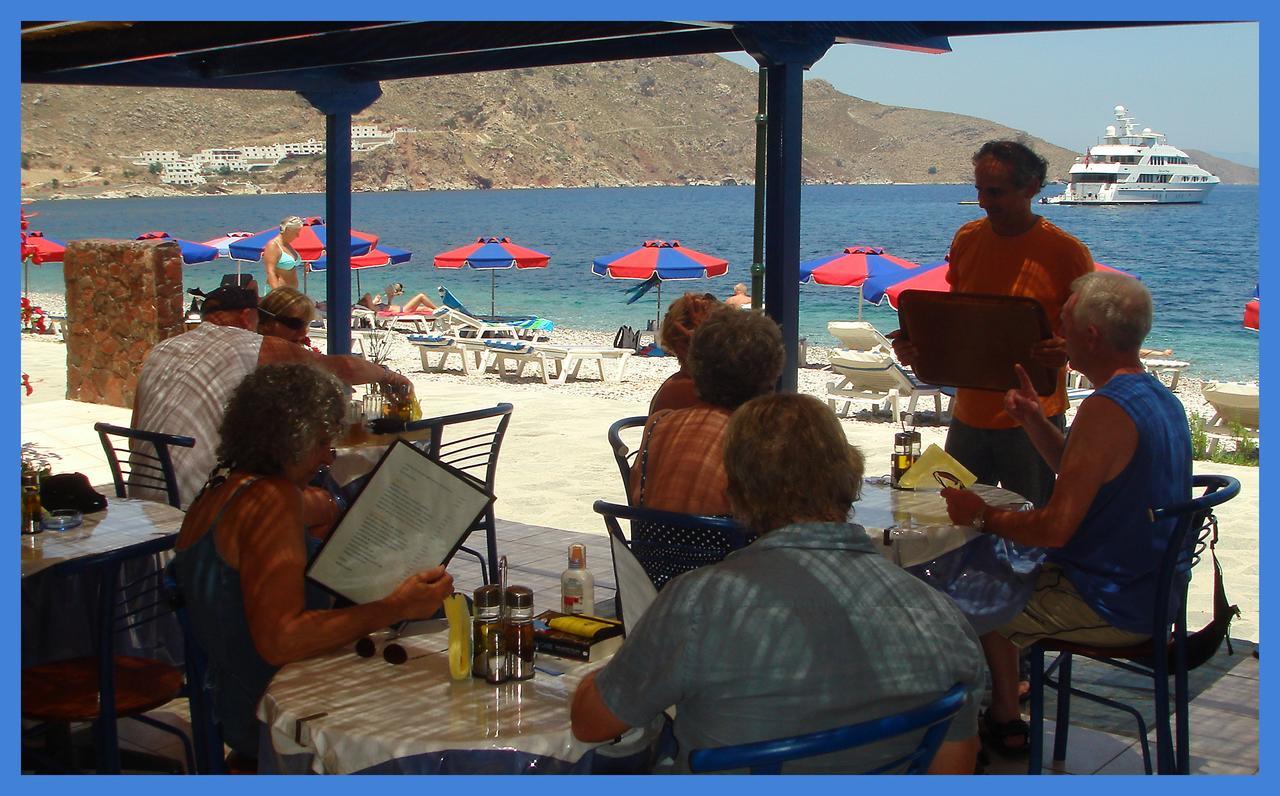 Hotel Eleni Beach Livádia Kültér fotó