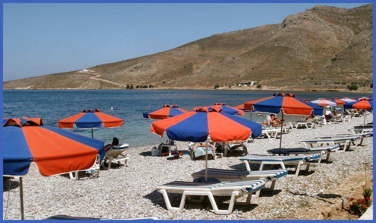 Hotel Eleni Beach Livádia Kültér fotó